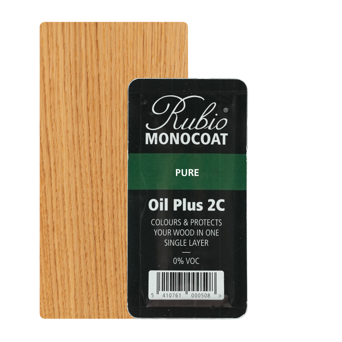 Rubio Monocoat Oil Plus 2C - comp.A. (kleurstaal of hobby)