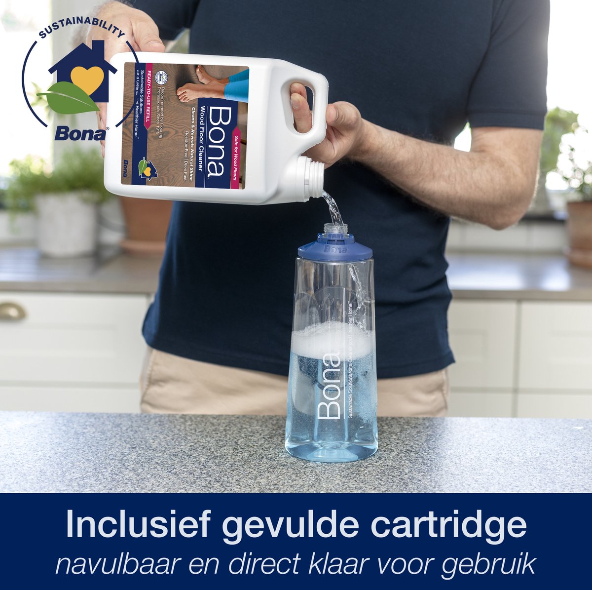 Bona Houten Vloer Reiniger Cartridge