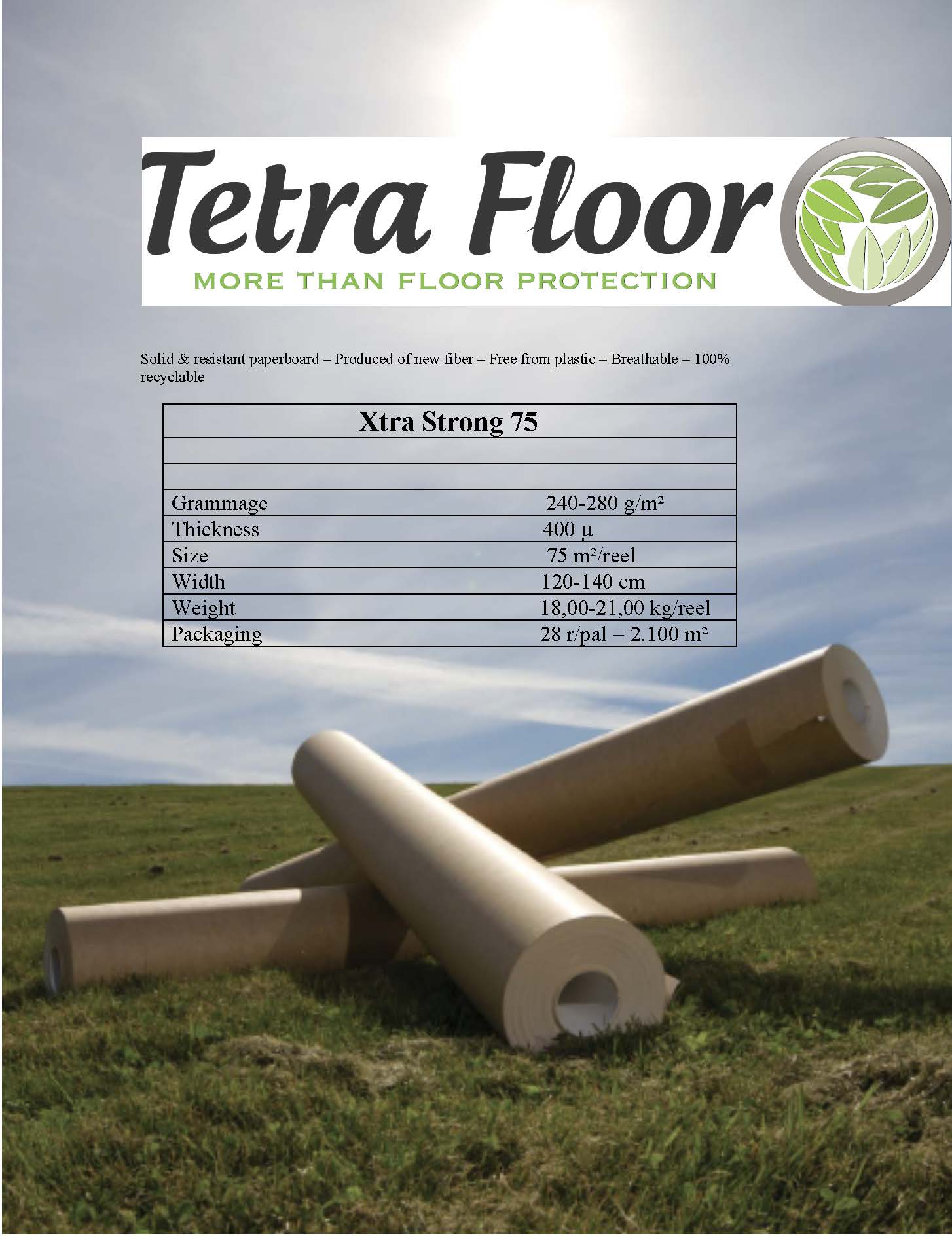 Tetrafloor Xtra Strong 75m2